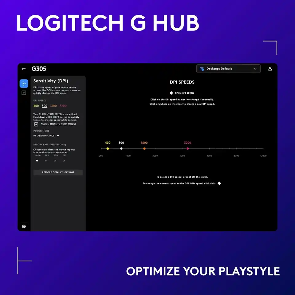 Logitech G305 LIGHTSPEED Wireless Gaming Mouse
