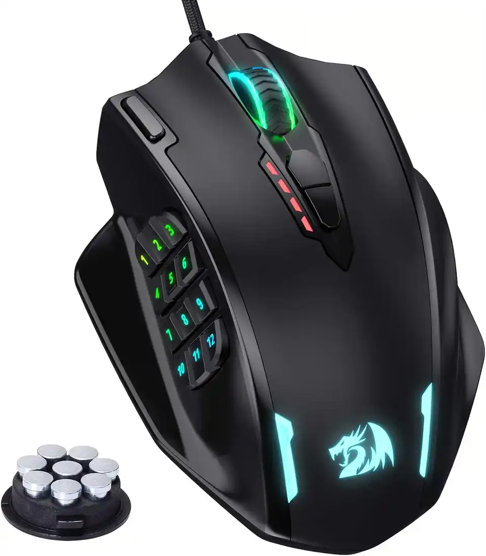 Redragon M908 Impact RGB LED MMO Mouse